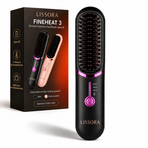 Lissora™ FineHeat 3 | Brosse de coiffage sans fil