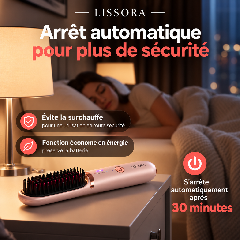 Lissora™ FineHeat 3 | Brosse de coiffage sans fil
